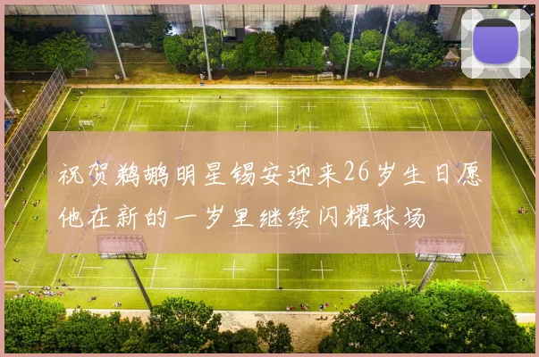 祝贺鹈鹕明星锡安迎来26岁生日愿他在新的一岁里继续闪耀球场